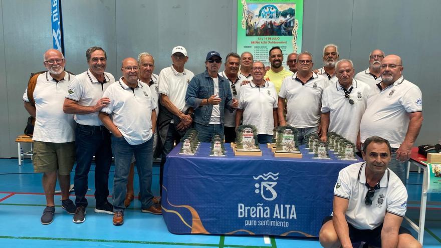 El Victoria Canteras, campeón del Regional de dominó jugado en La Palma