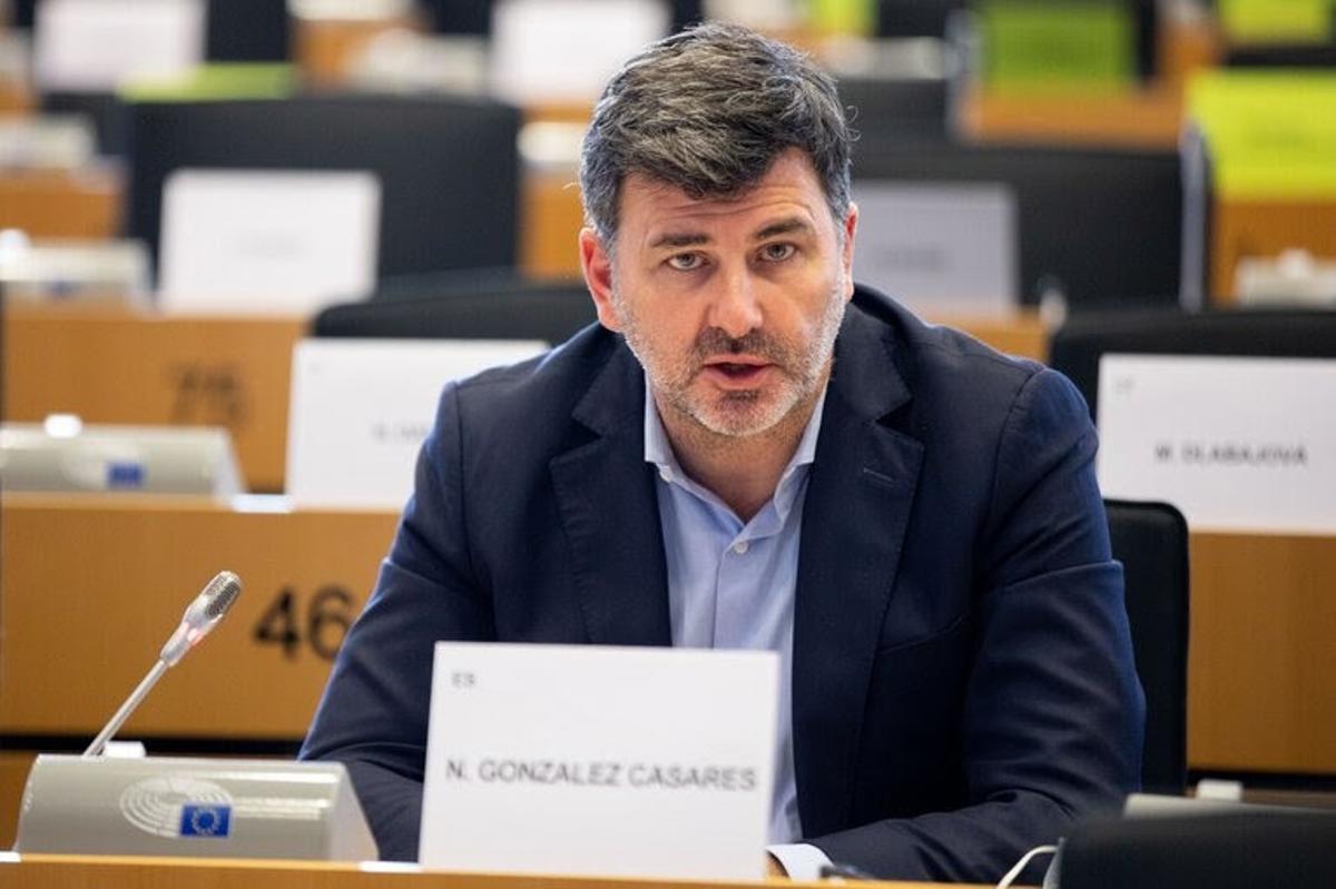 Nicolás González Casares, eurodiputado gallego del PSOE.