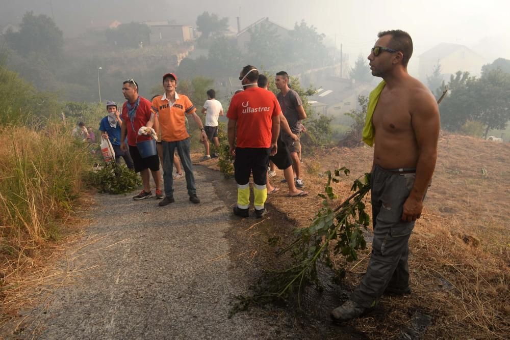 Incendio en Castroagudín