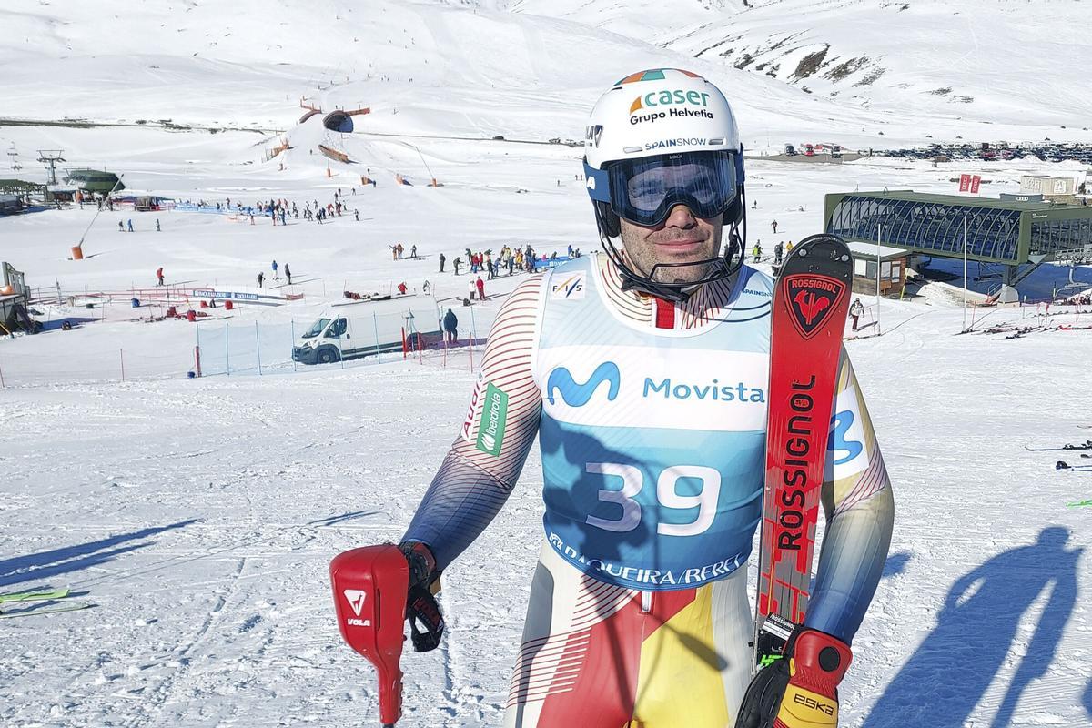 Imagen de archivo del esquiador español Quim Salarich.