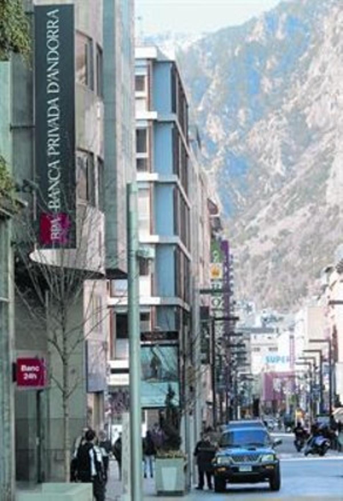Una de les oficines de BPA a Andorra. Una de les oficines de BPA a Andorra.