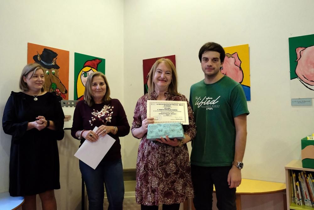 Premio a los “Superlectores” en la Biblioteca de Mieres