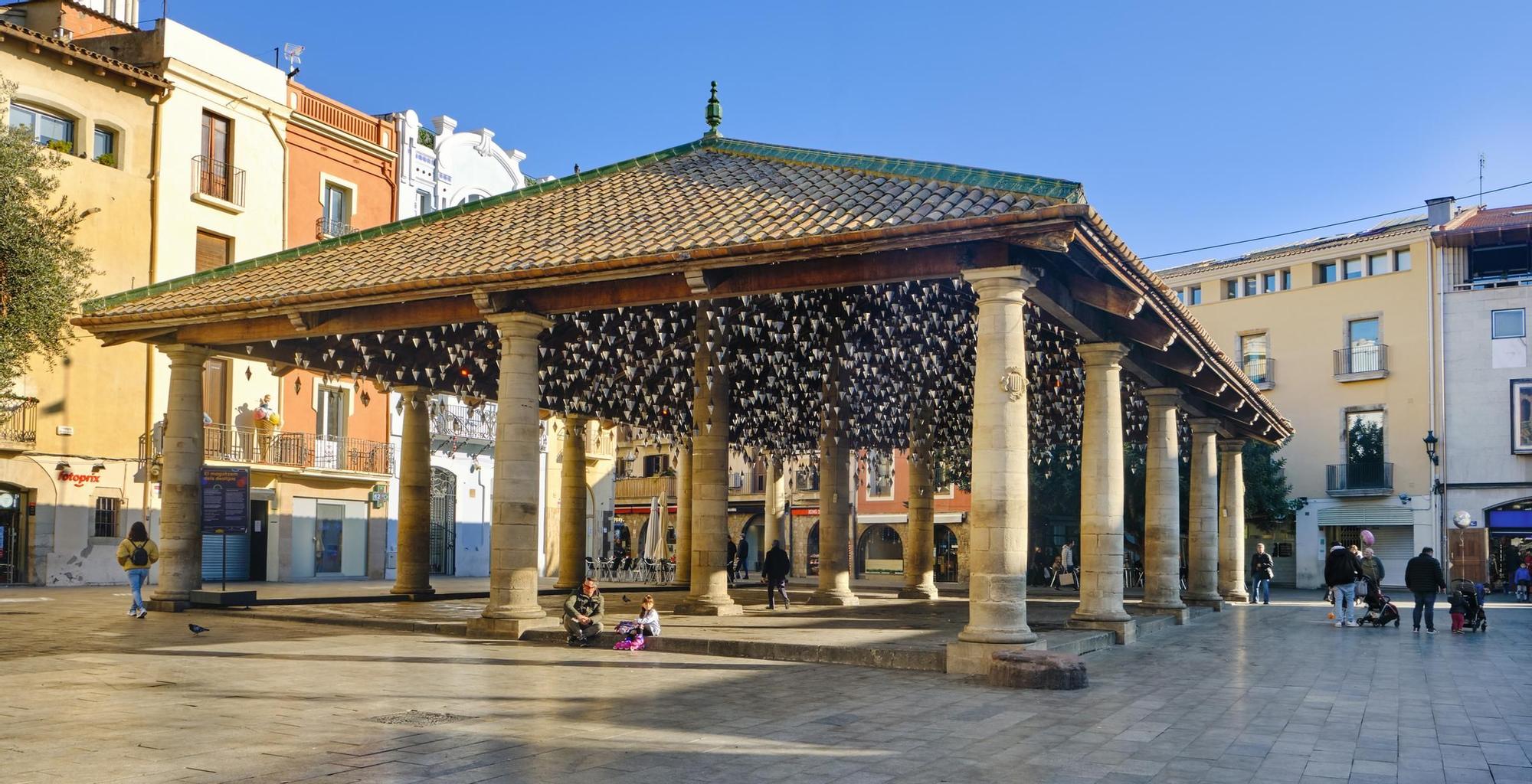 Plaza de la Porxada en Granollers