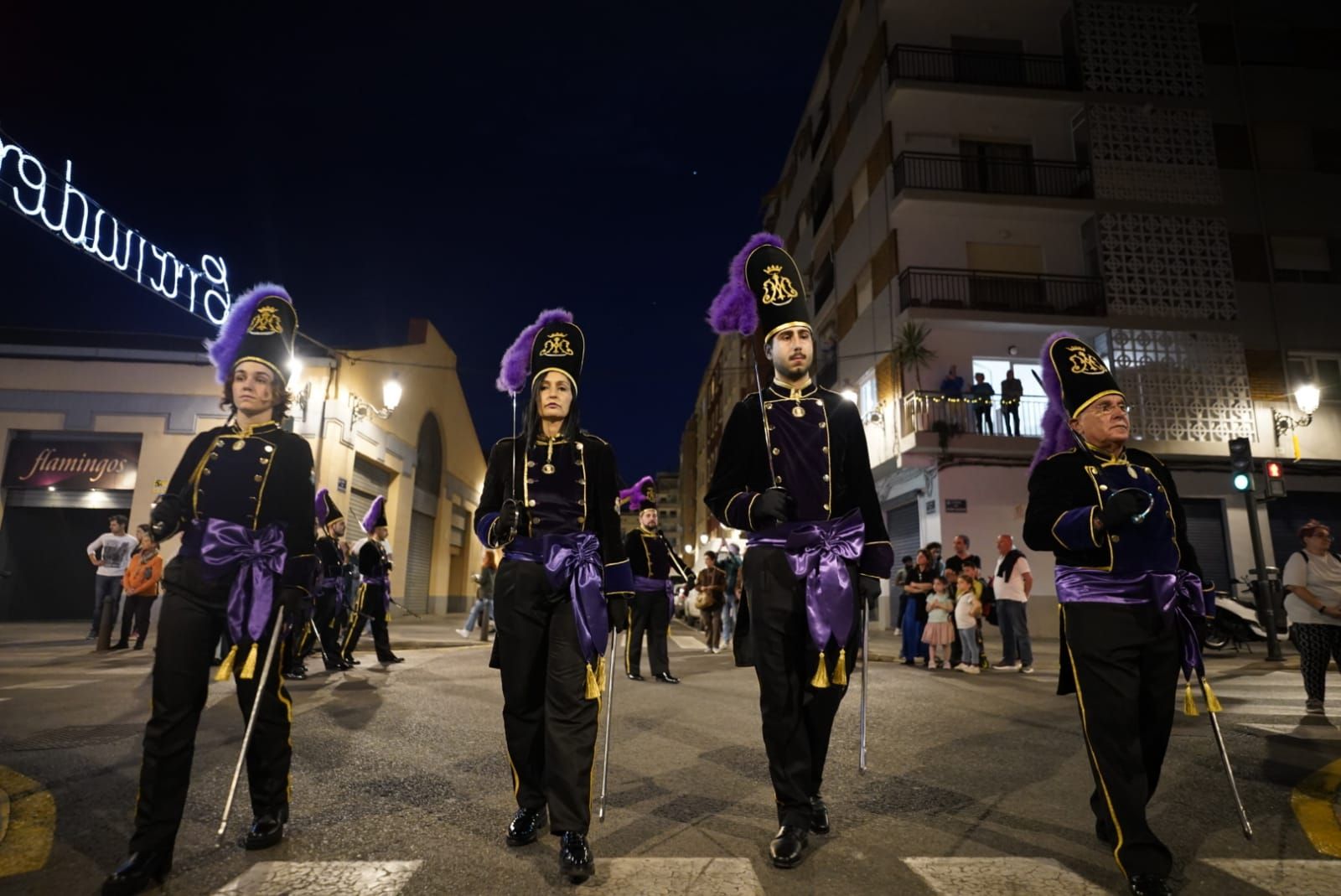 Procesión de la Dolorosa del Grao en la Semana Santa Marinera de València