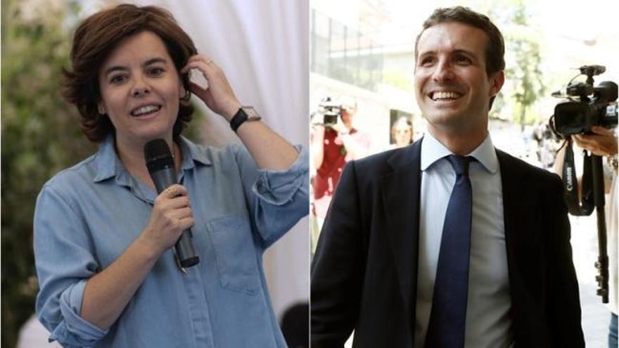 Santamaría y Casado cierran campaña en unas primarias cada vez más igualadas