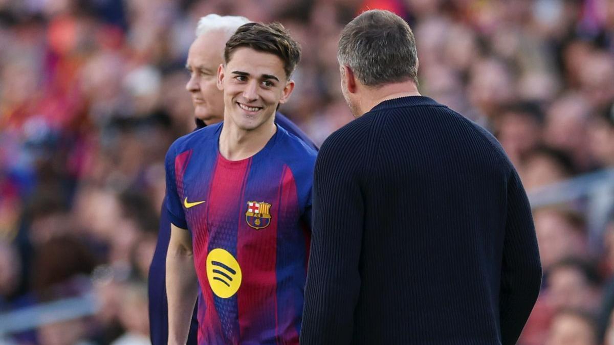 "Gavi, Gavi...": La enorme y emotiva ovación de un emocionado Camp Nou al regreso del '6'