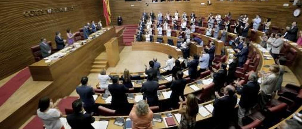 Imagen de las Cortes Valencianas durante esta legislatura.