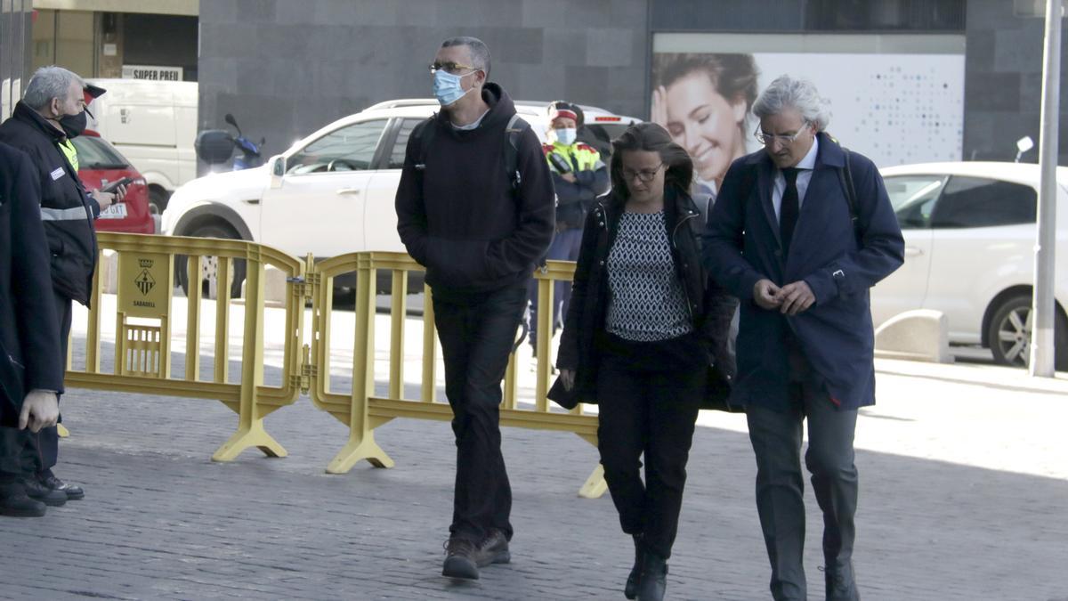 Xavi Jiménez, investigat pel crim d&#039;Helena Jubany, arriba als Jutjats de Sabadell per declarar sobre el cas, 20 anys després de l&#039;assassinat
