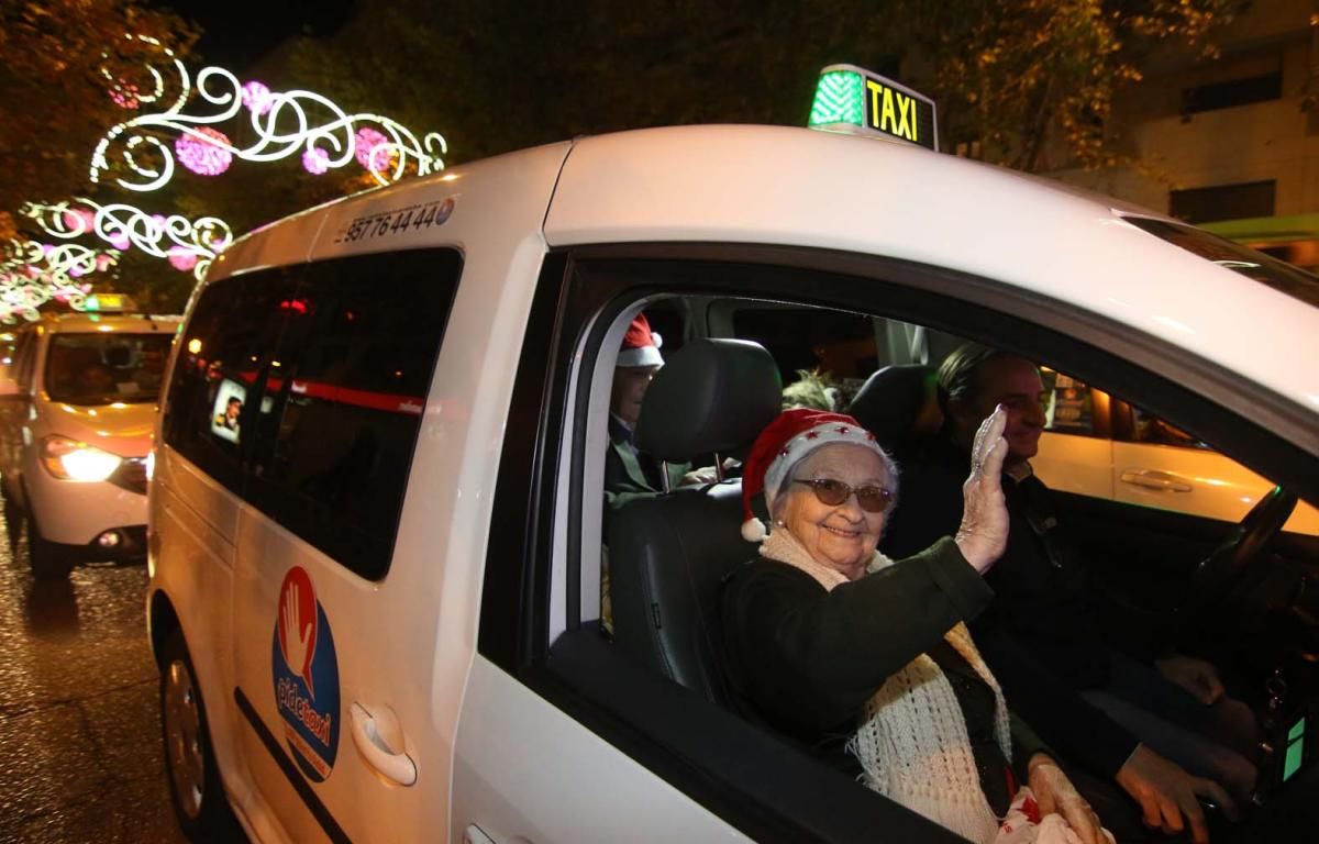 Los Taxistas ponen corazón a la Navidad