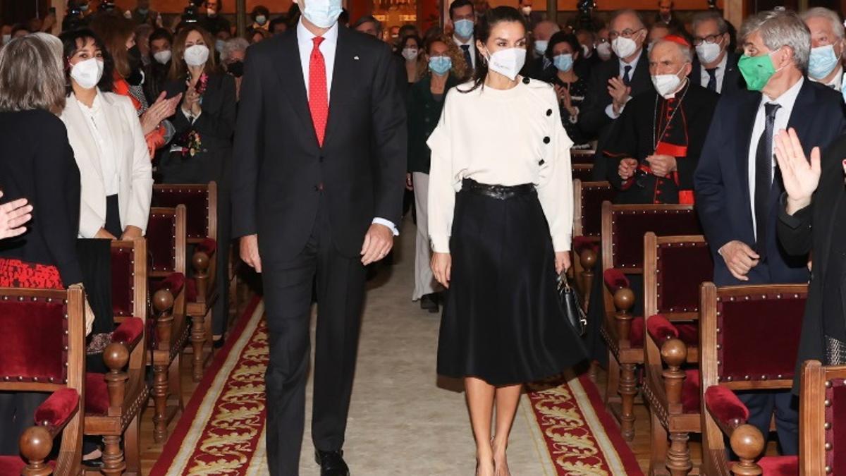 Los Reyes Felipe y Letizia.