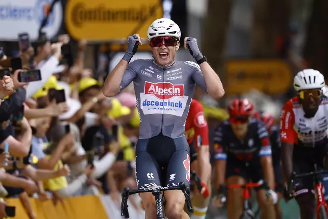 La etapa 1 del Tour de Francia, en imágenes
