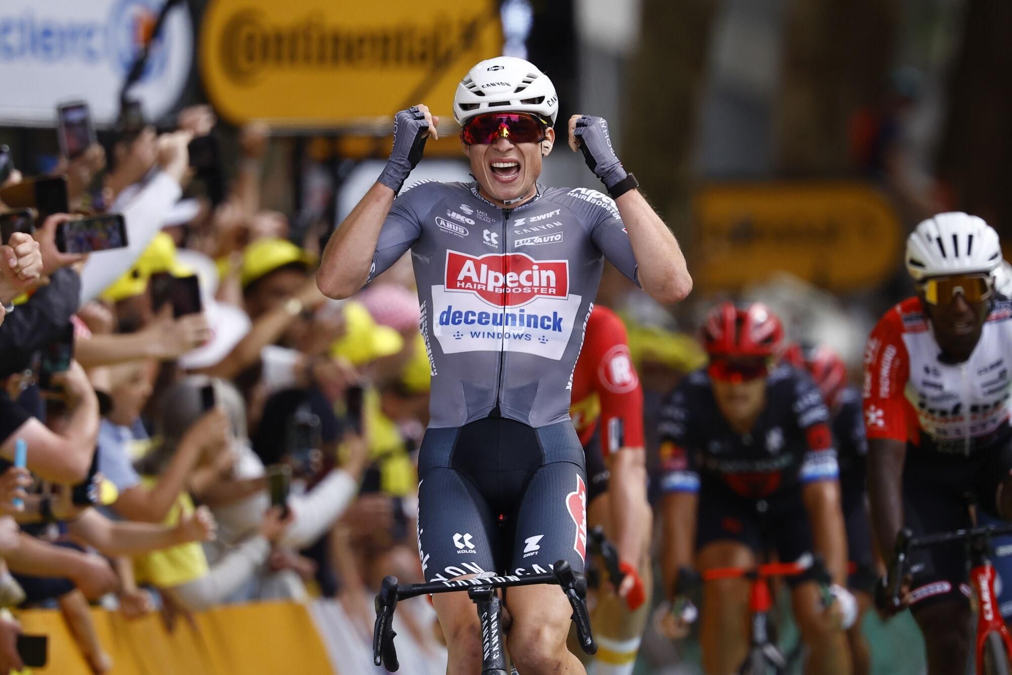 La etapa 1 del Tour de Francia, en imágenes.