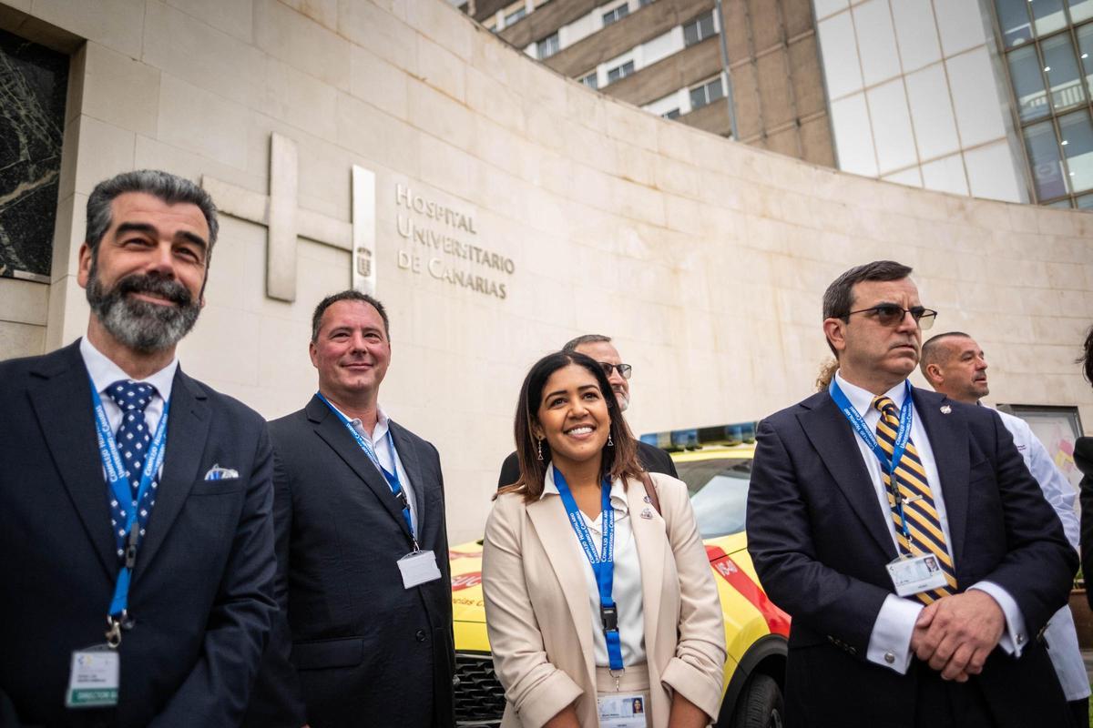 La NASA visita la cámara hiperbárica de Imetisa en el HUC