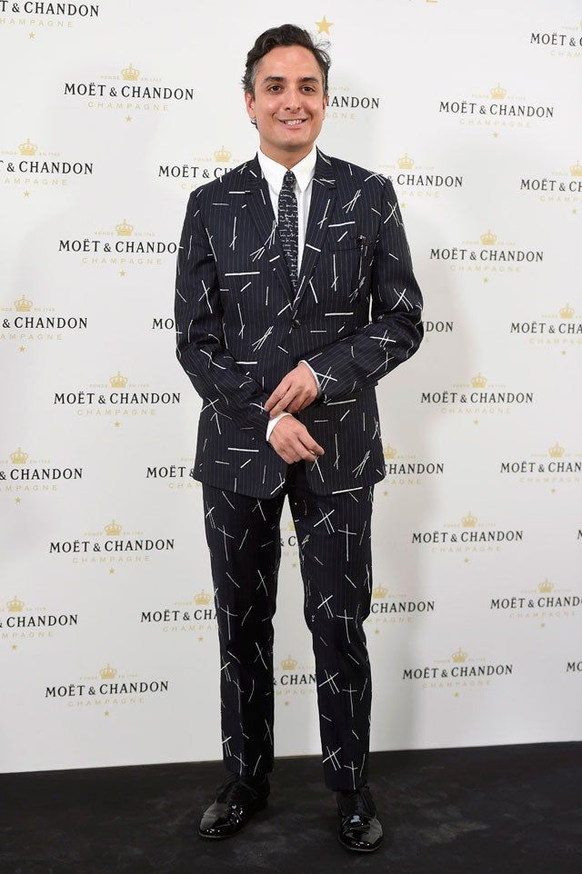 Josie, en la Moet Tiny Tennis Party