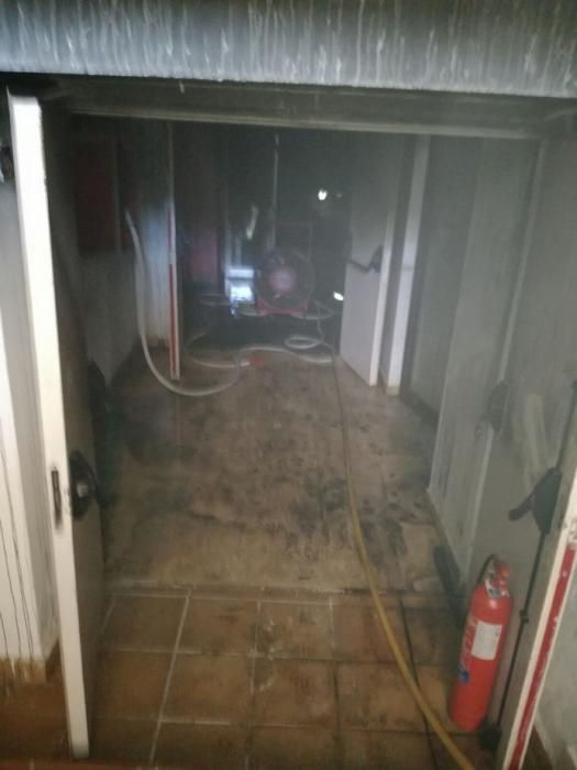 Incendio en la sauna de un hotel de Lanzarote