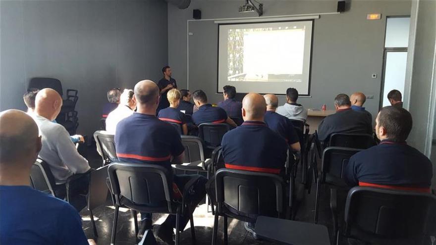 El Consorcio de Bomberos realiza diez cursos para enseñar a sus efectivos cómo actuar con las abejas