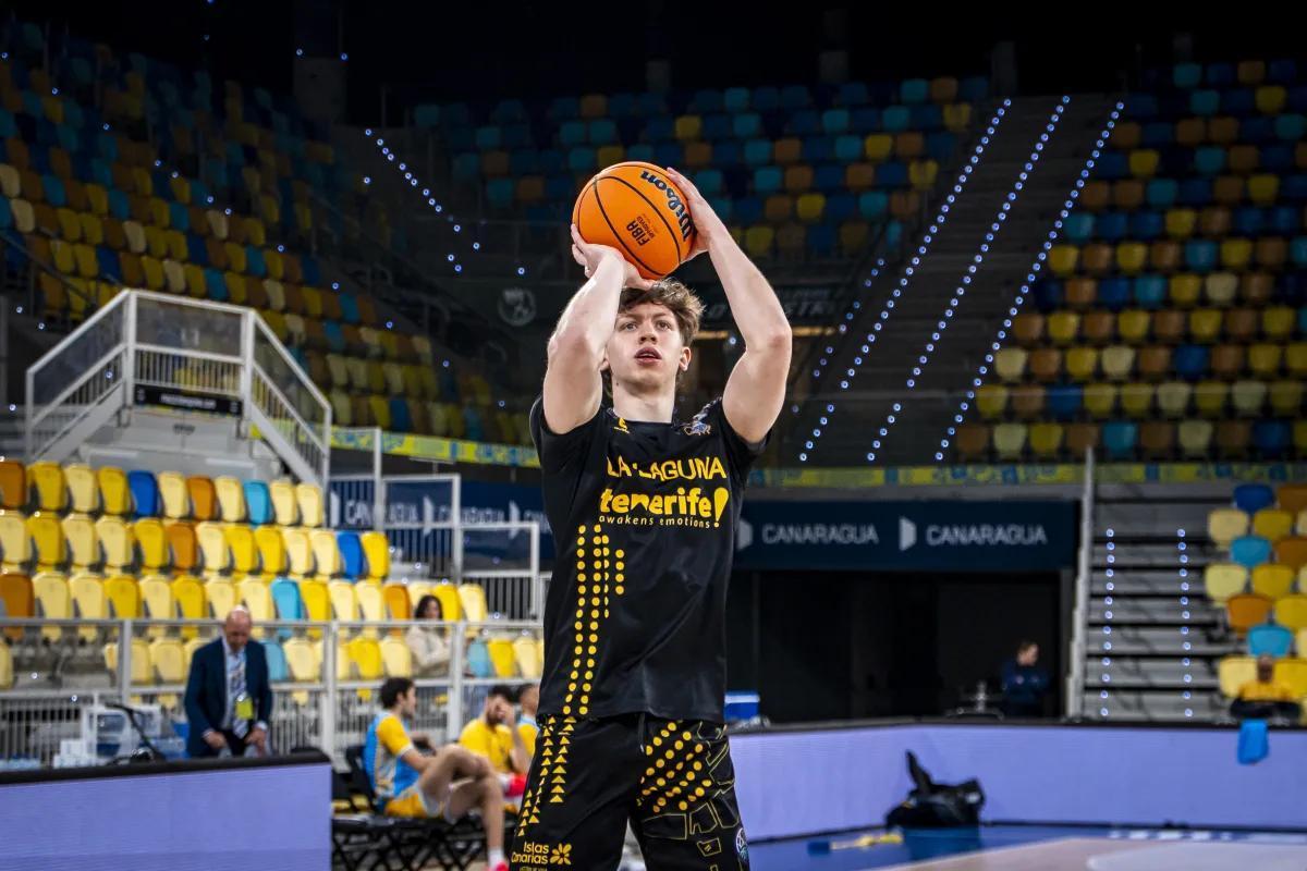 Dylan Bordón, desplazado a Burgos con el primer equipo.