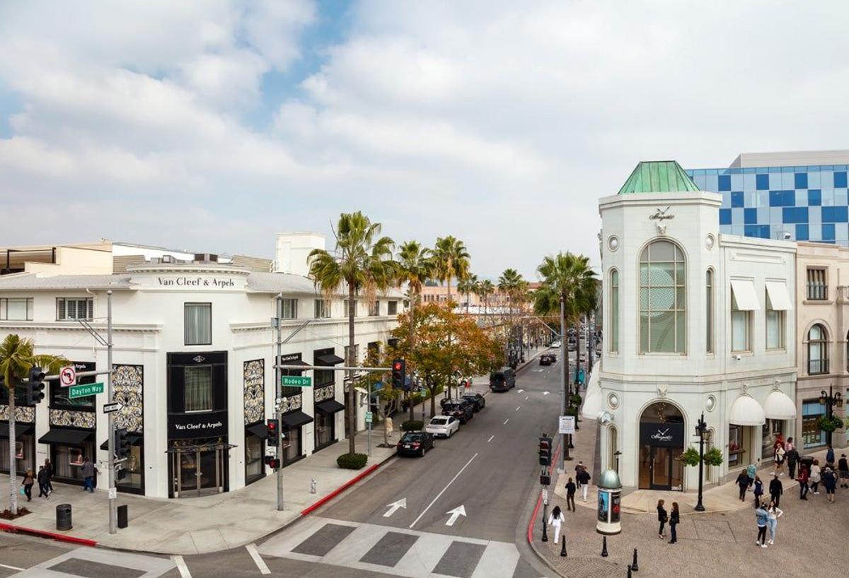 Calle Rodeo Drive en Beverly Hills