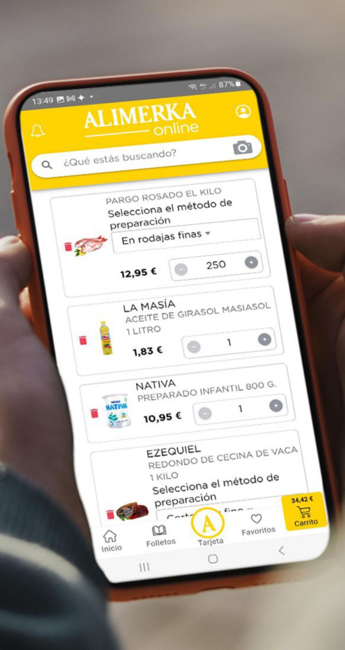 Alimerka renueva su entorno digital y lanza una app más ágil y atractiva