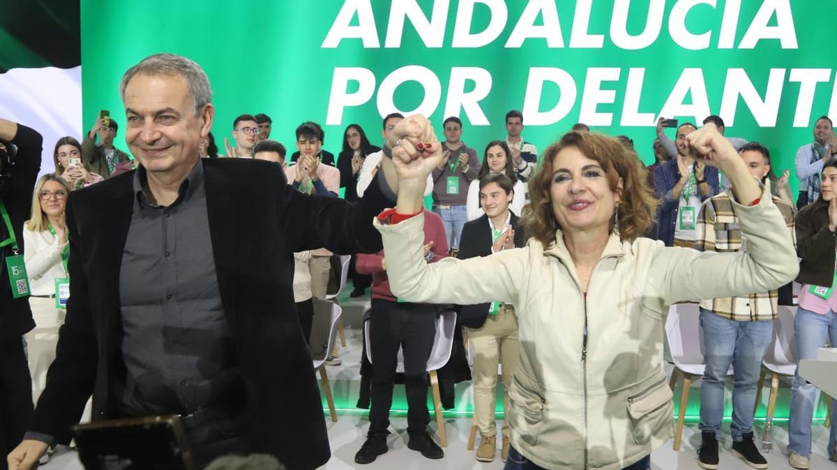 Montero y Zapatero abren el congreso del PSOE-A