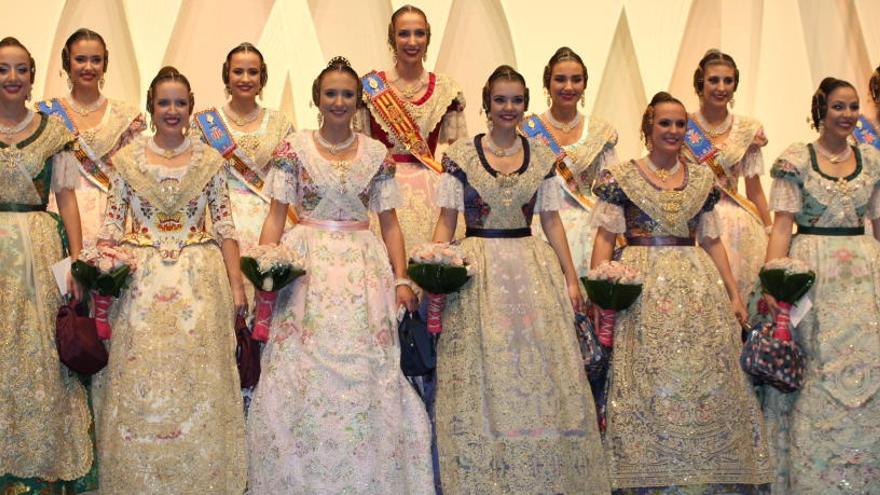 Estas son las candidatas a fallera mayor de València 2019