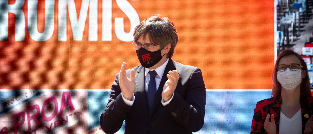 El expresidente catalán Carles Puigdemont.