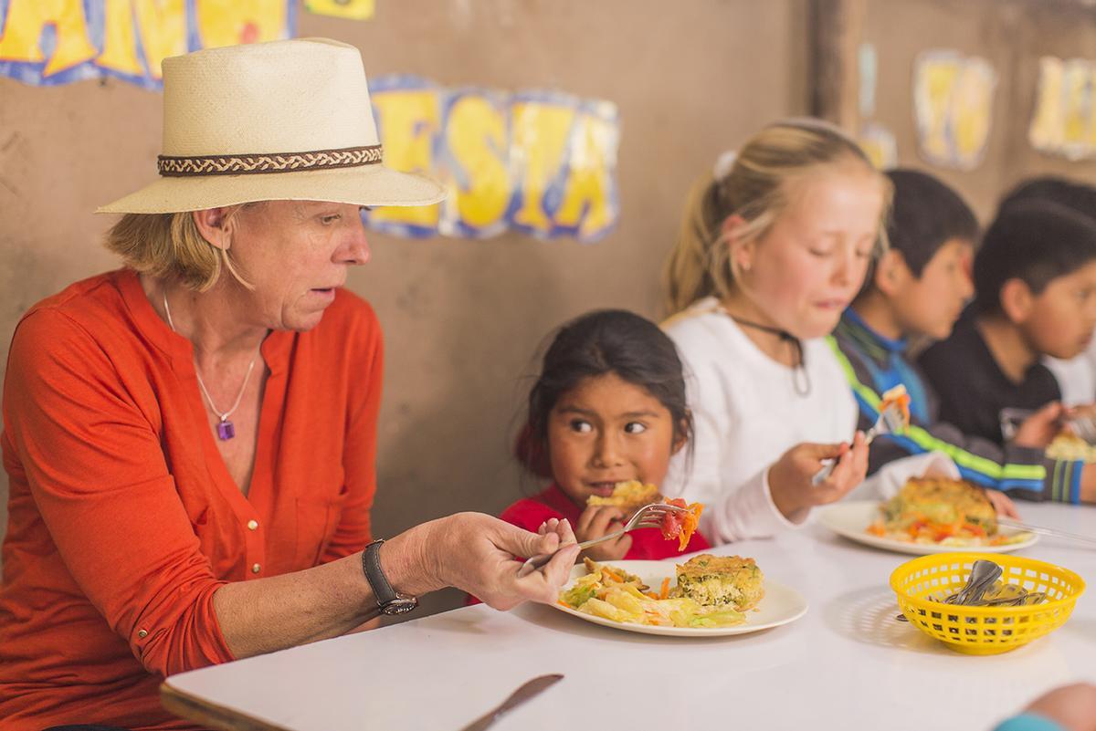 El Colegio Intercultural Sol y Luna ofrece educación y apoyo integral a cerca de 200 niños del Valle Sagrado. /