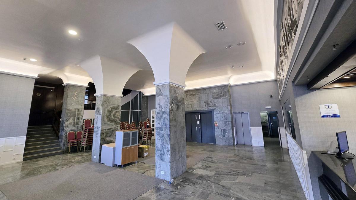 Comienzan las obras en el interior del Hotel Bahía de Vigo