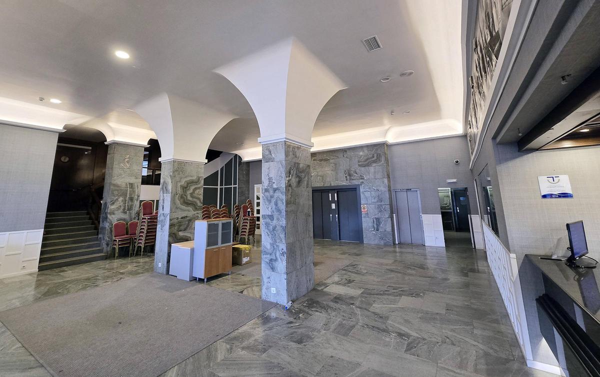 Comienzan las obras en el interior del Hotel Bahía de Vigo