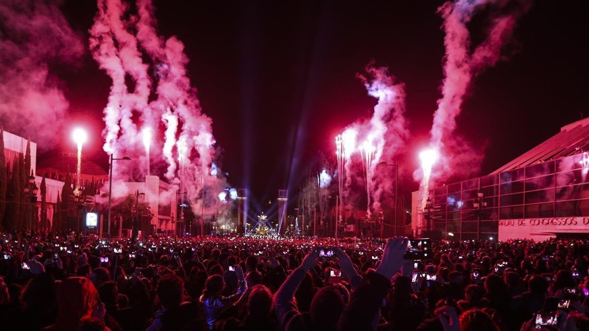 Barcelona espera remontar la caída turística solo por Nochevieja