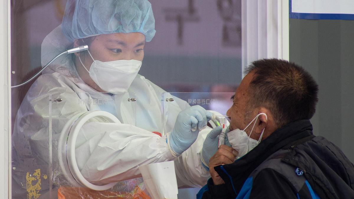 Una PCR realizada en Corea del Sur.