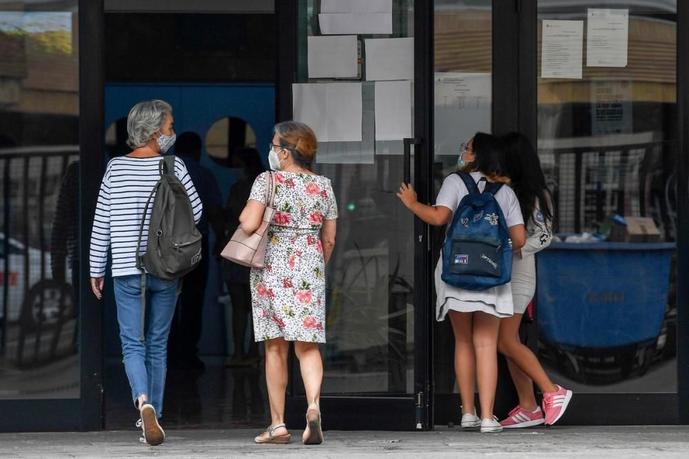 Vuelta al cole de los alumnos de Secundaria