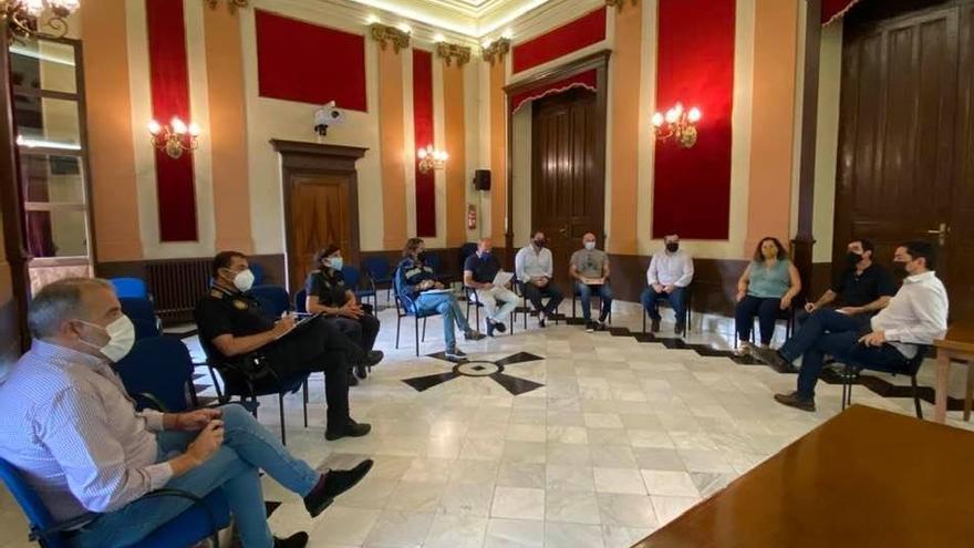 Reunión para preparar el dispositivo para hacer frente al temporal.