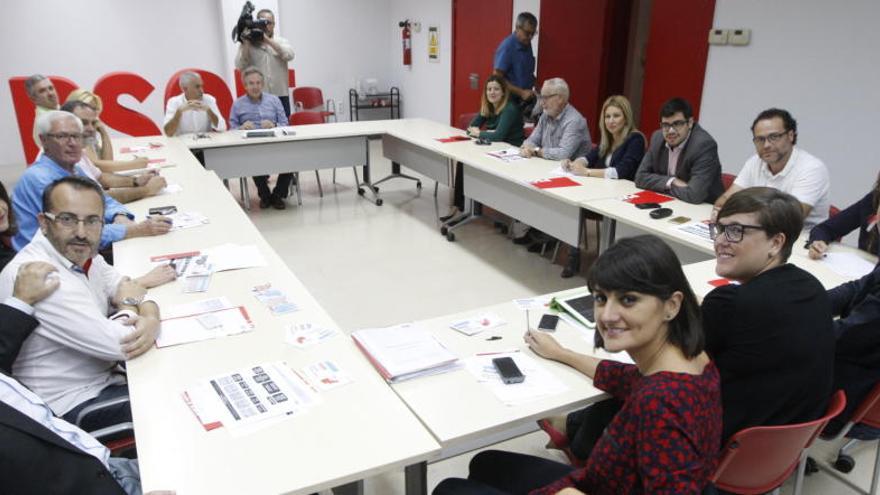 González Veracruz, en la reunión de este sábado en Murcia.