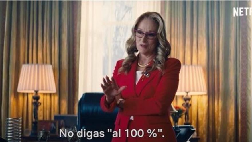 Meryl Streep en &#039;No mires arriba&#039;.