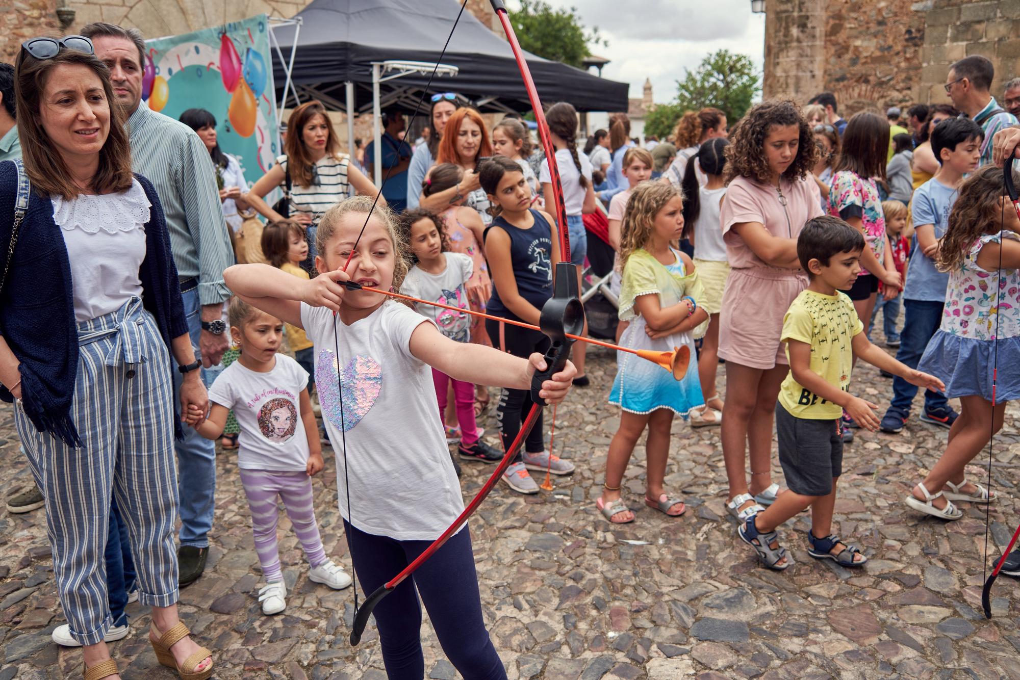 Las imágenes del gran cumpleaños de Cáceres