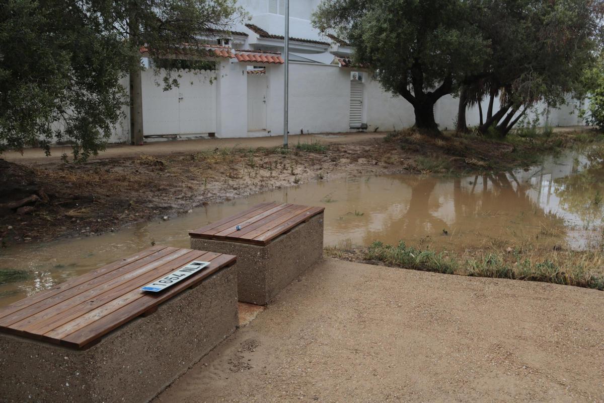 Les imatges de les pluges torrencials al sud de Catalunya