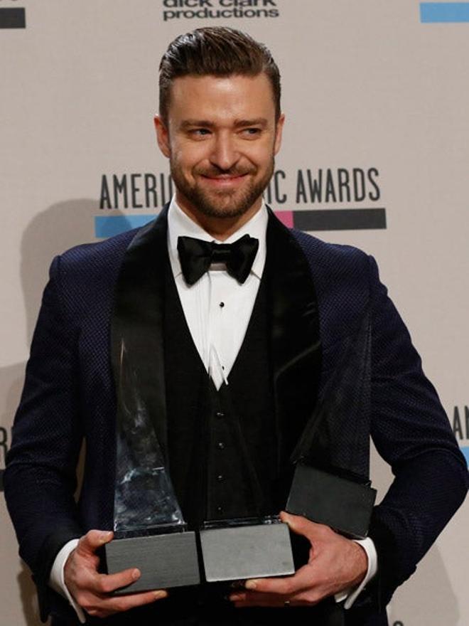 Los galardonados en los AMA 2013