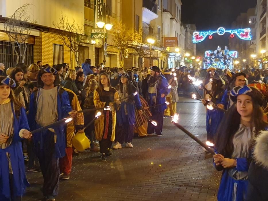 Cabalgata en Aldaia.