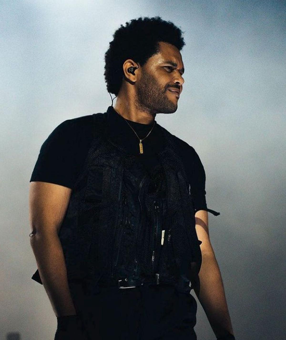 El cantante The Weeknd