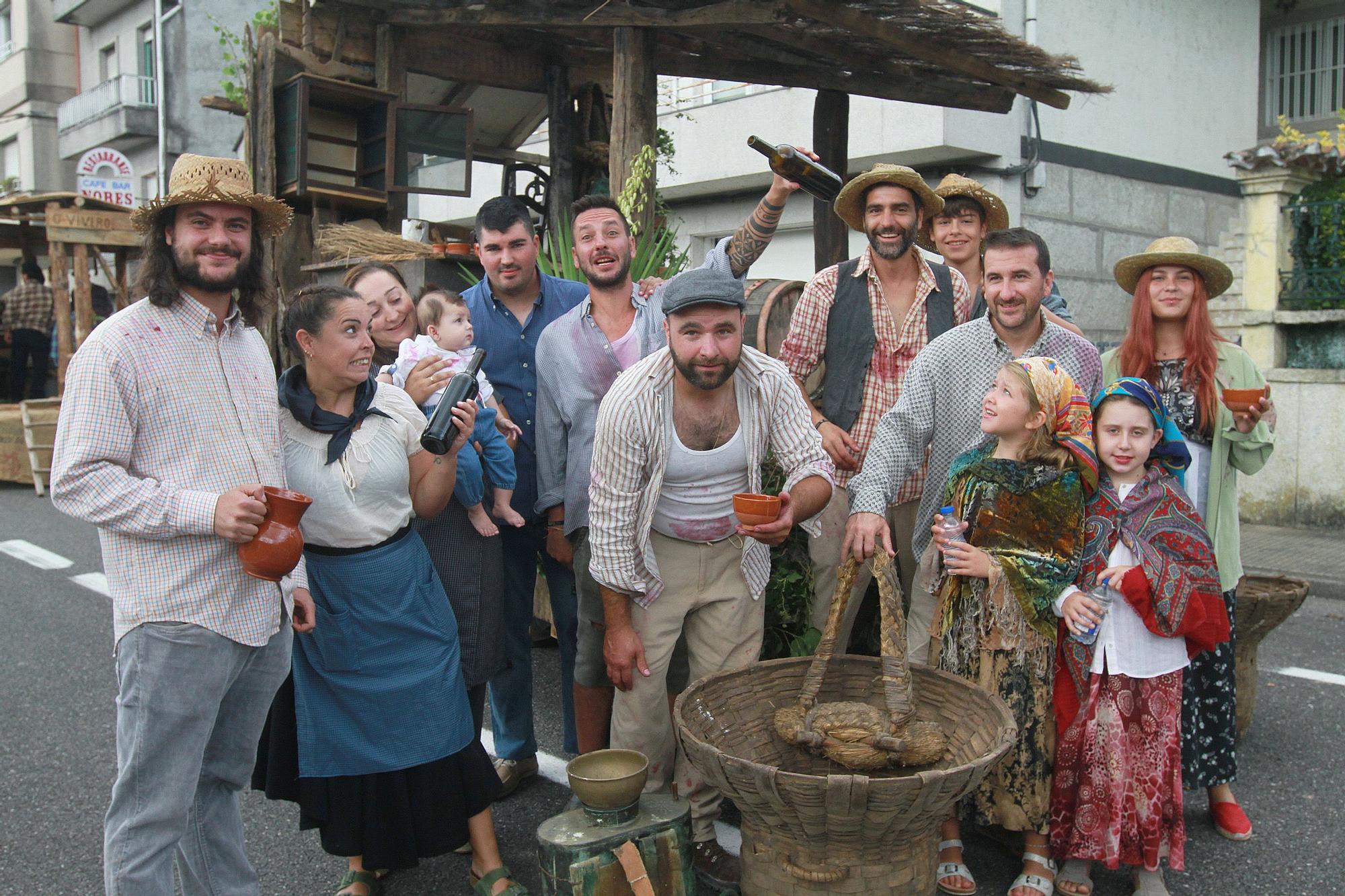 Fiesta y tradición del vino en Leiro