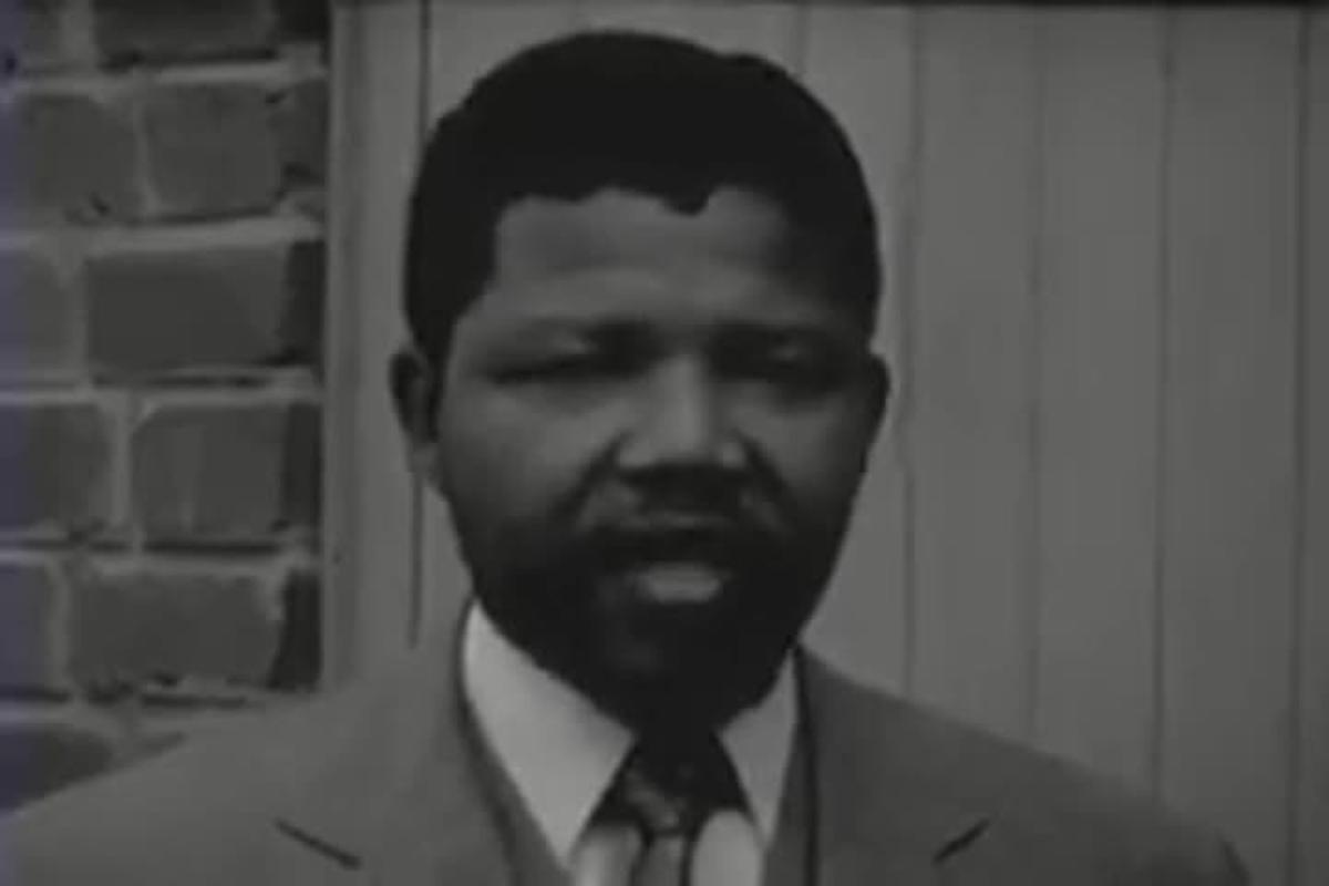 Fragment de la suposada primera entrevista amb Nelson Mandela el gener del 1961.