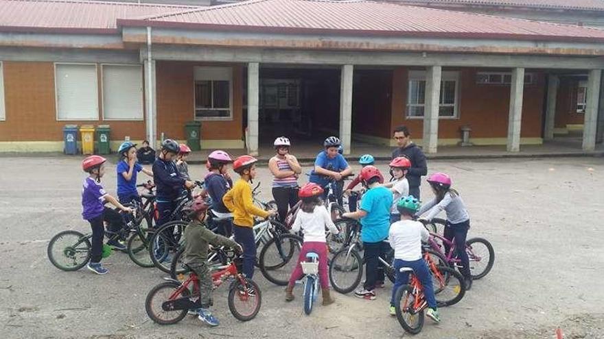 Imagen de una de las clases del club en O Foxo.