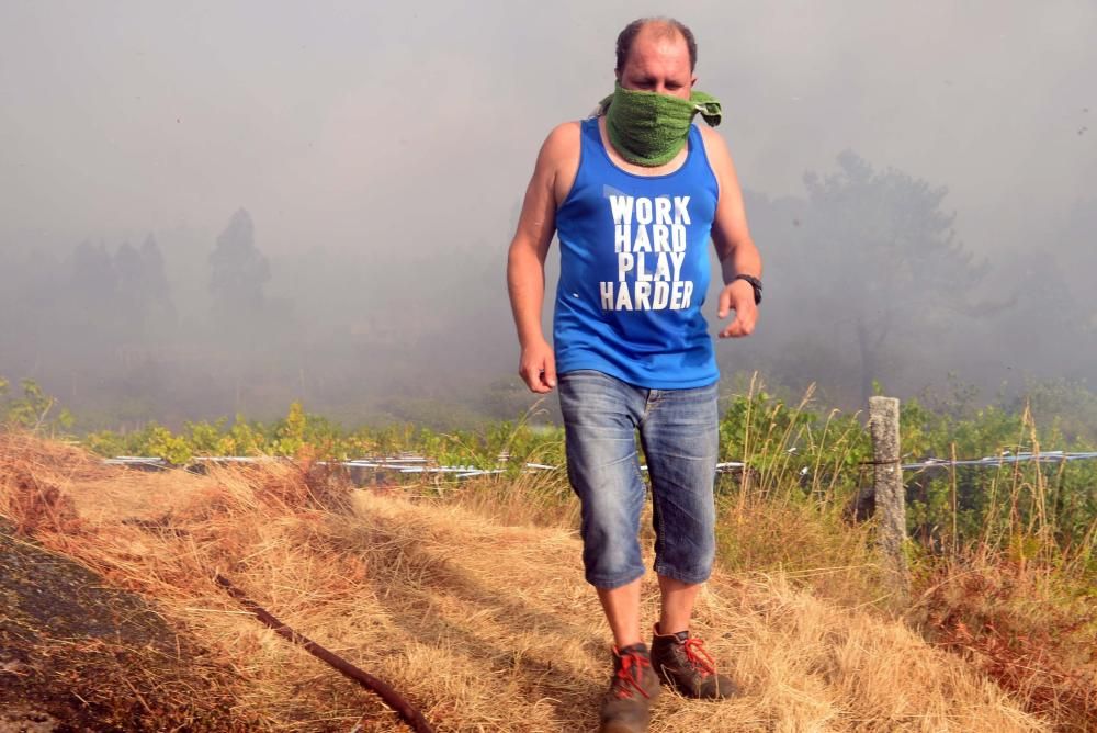 Incendio en Castroagudín