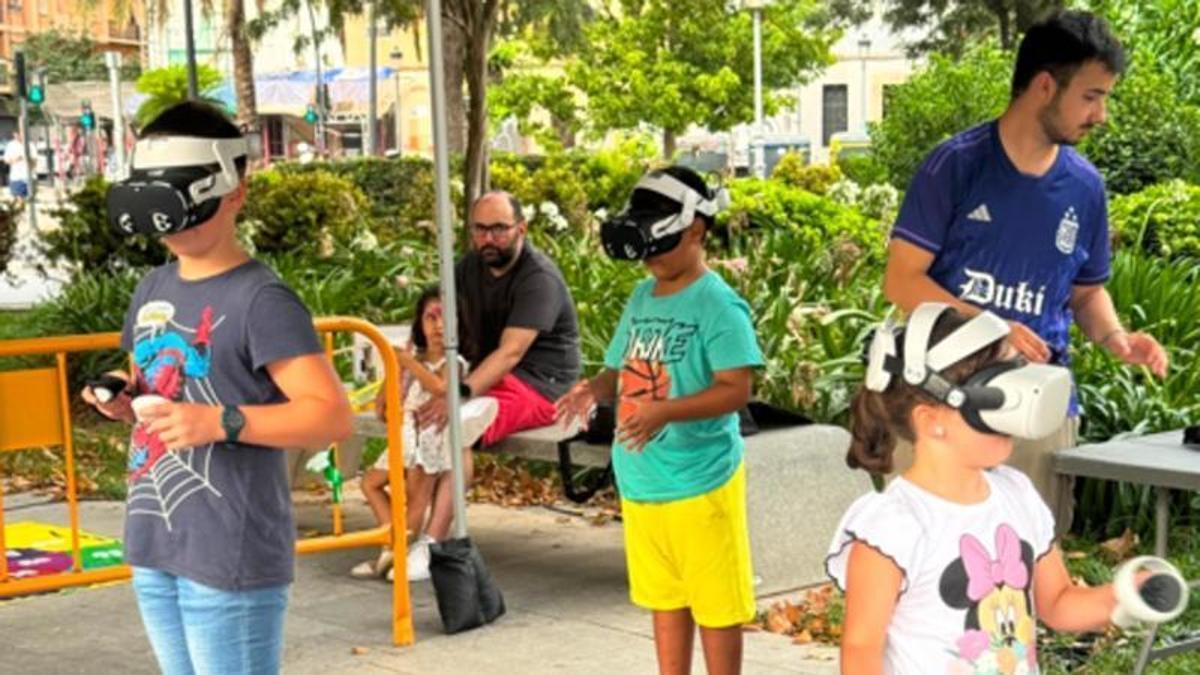 Imagen de una zona virtual en la que podrán disfrutar los niños y adolescentes de Beniflà en las fiestas