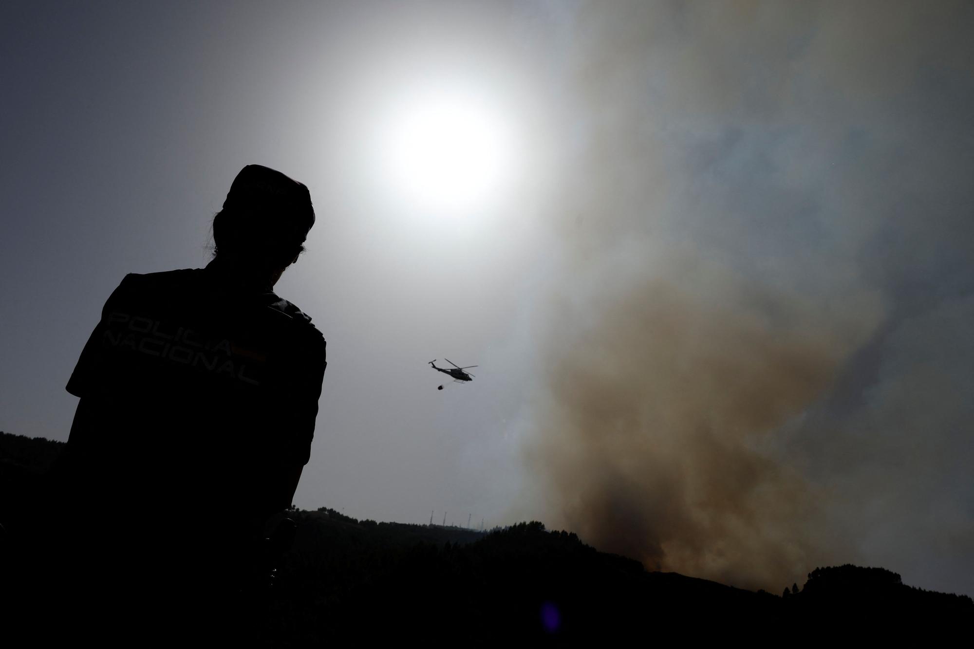 Incendio en la Cumbre de Gran Canaria