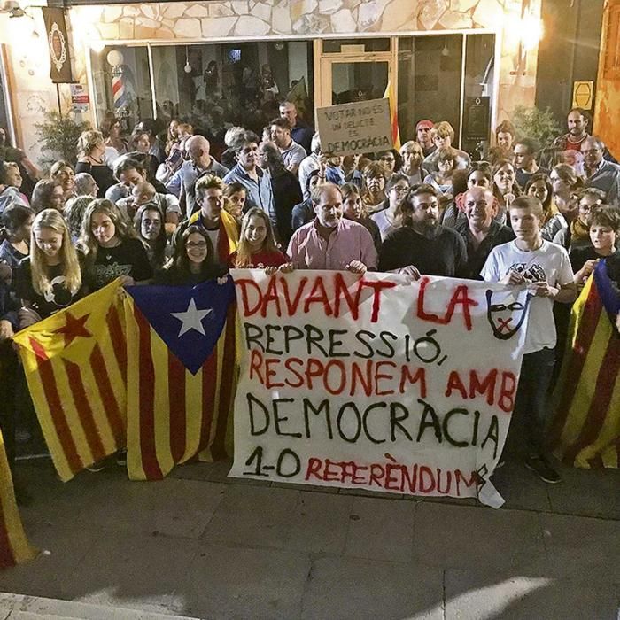 Oleada de protestas en Mallorca contra Rajoy por las detenciones