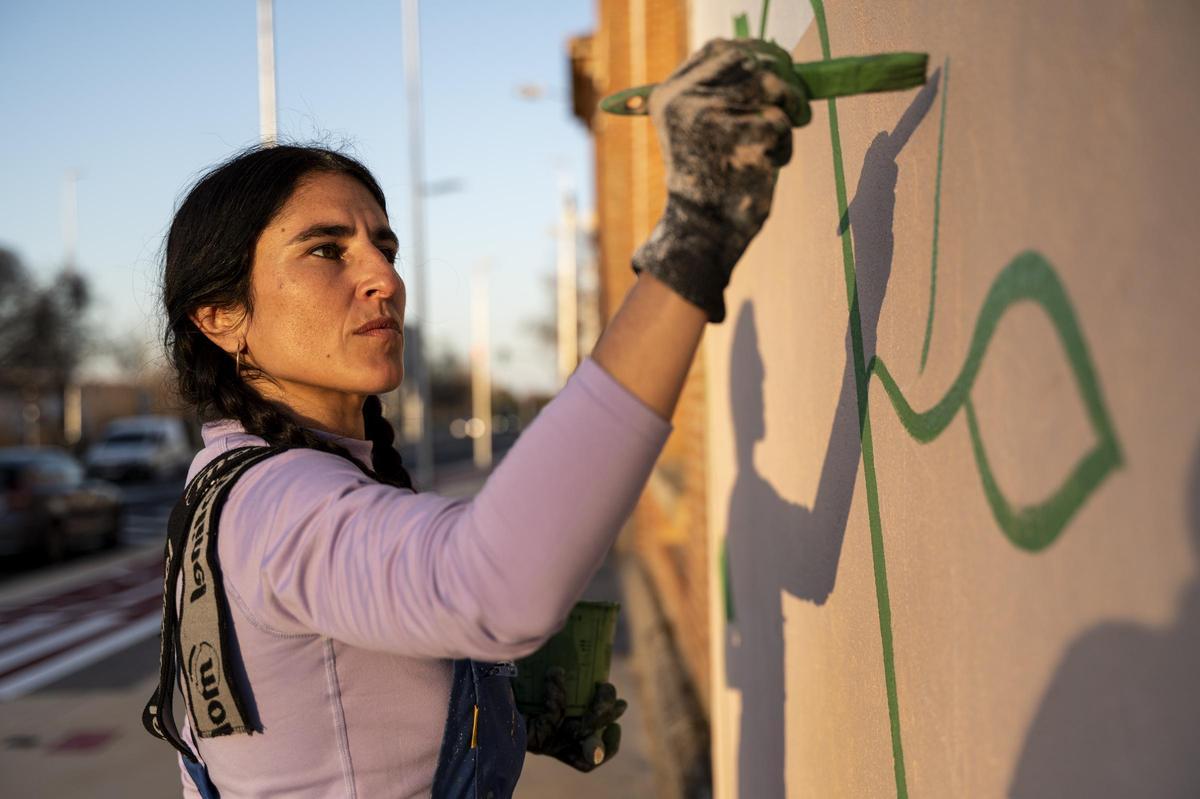 Un mural para la cárcel vieja de Cáceres