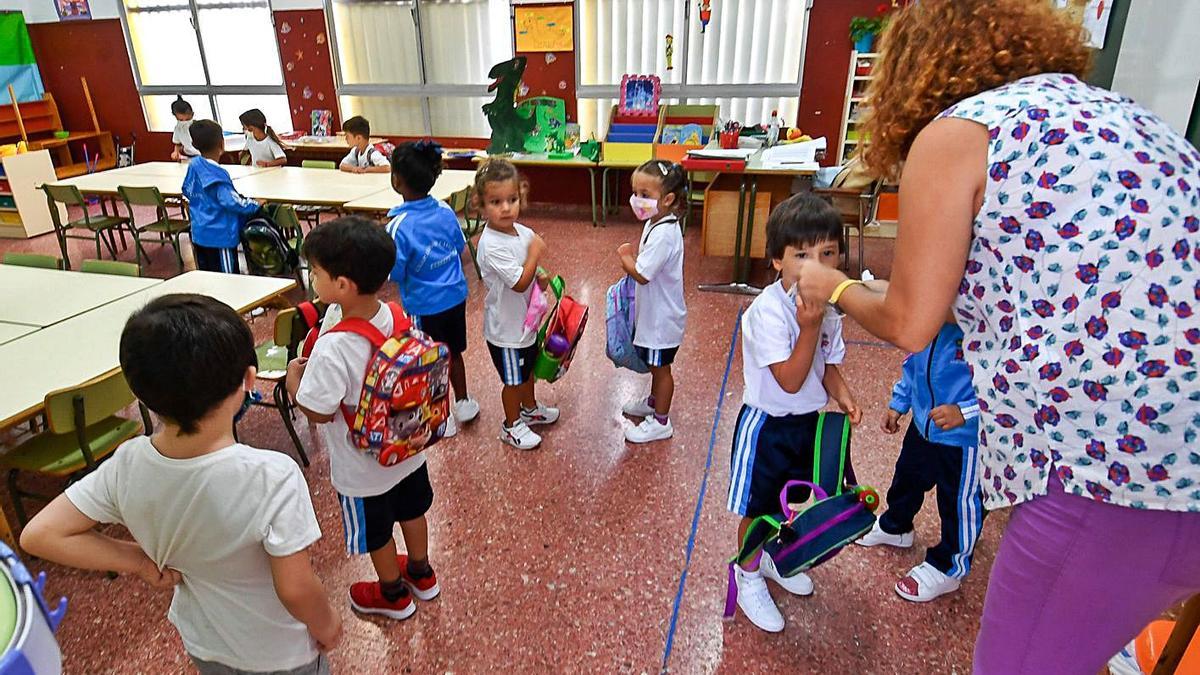 Vuelta al cole el pasado mes de septiembre.