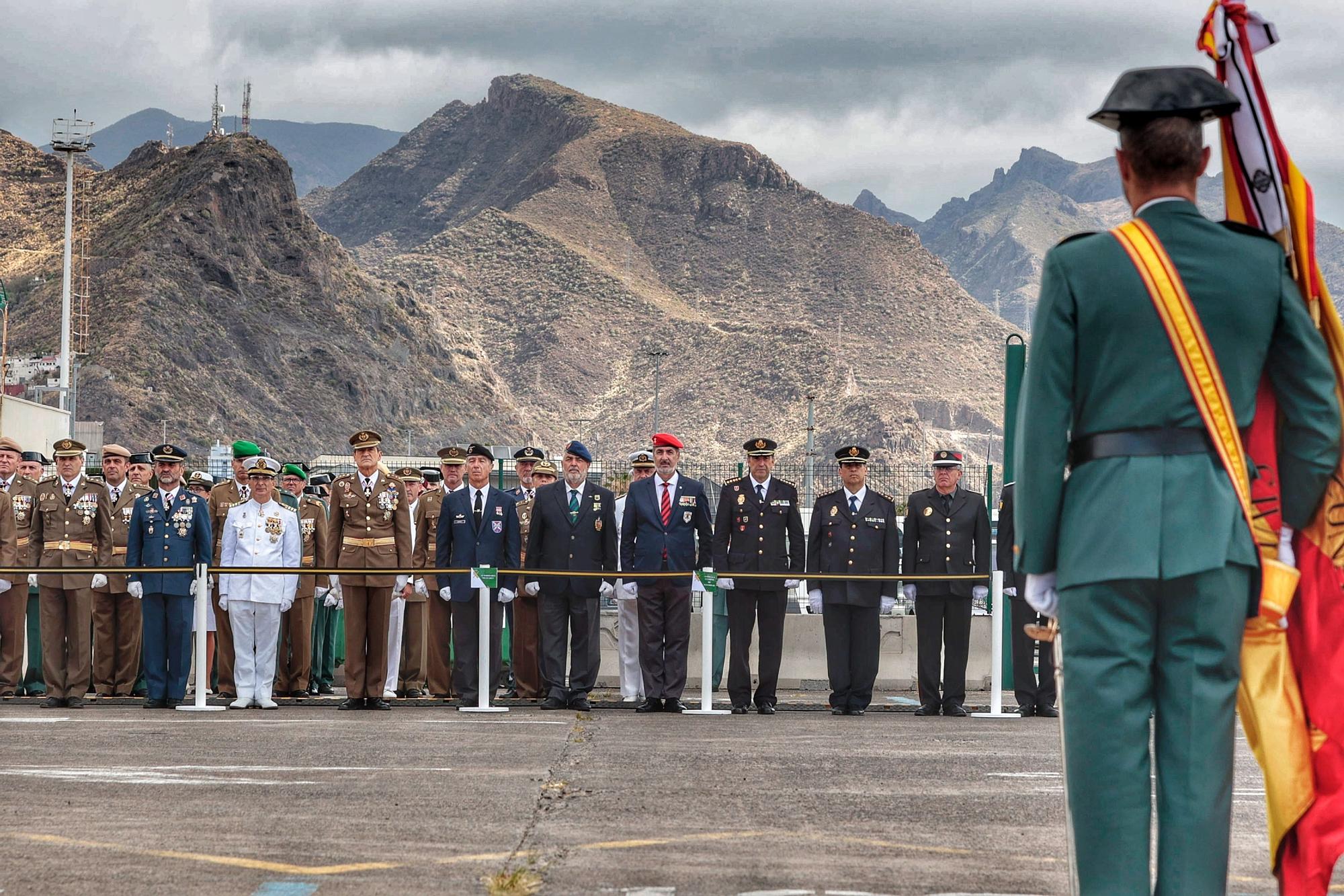 Acto de celebración del 179 aniversario de la fundación de la Guardia Civil